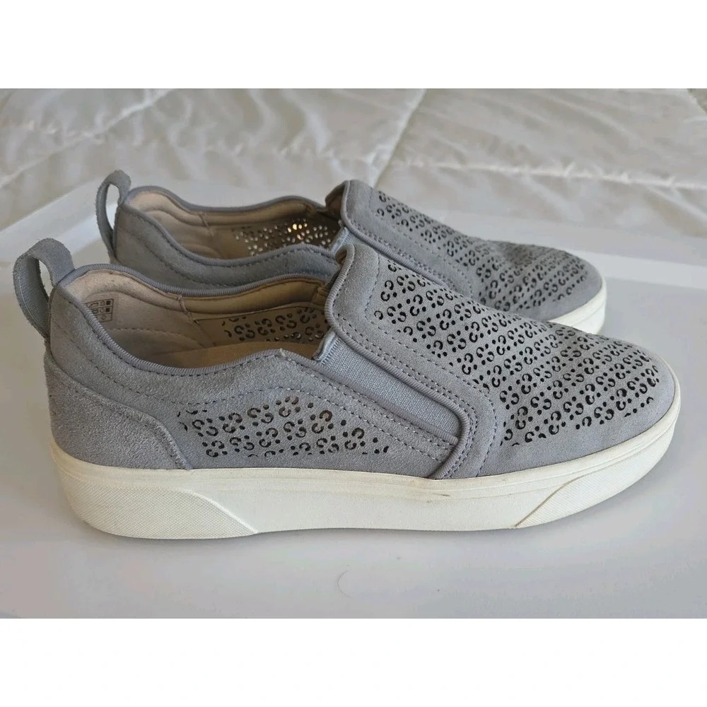 Vionic Women's Kani Slip-on Shoes Athleisure Arch support Gray Size 6.5
